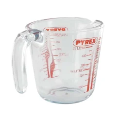 Pyrex Messbecher Glas 500 ml mit Henkel - dickwandig und robust