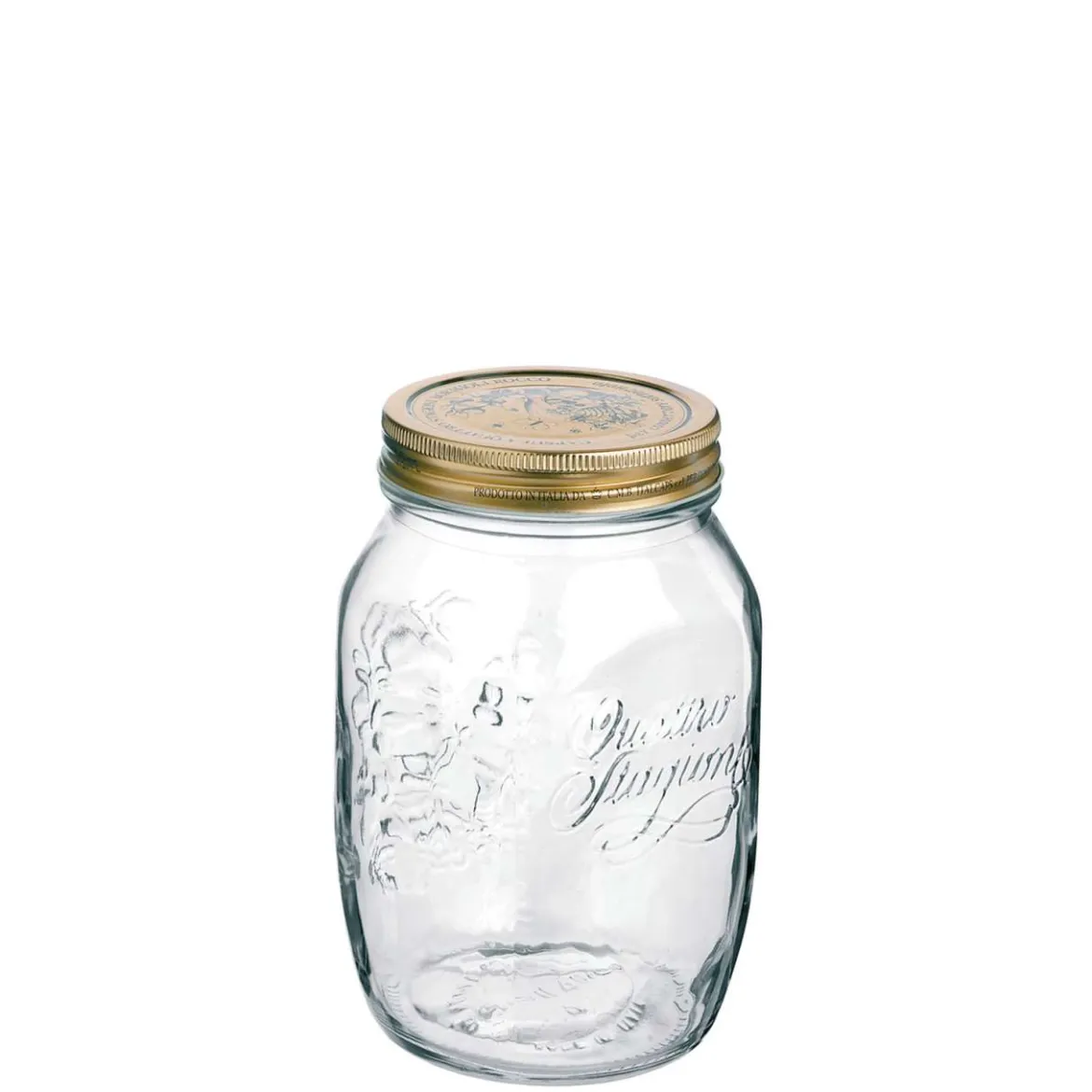 Quattro Stagioni Gläser mit Deckel - Schraubverschluss Glas