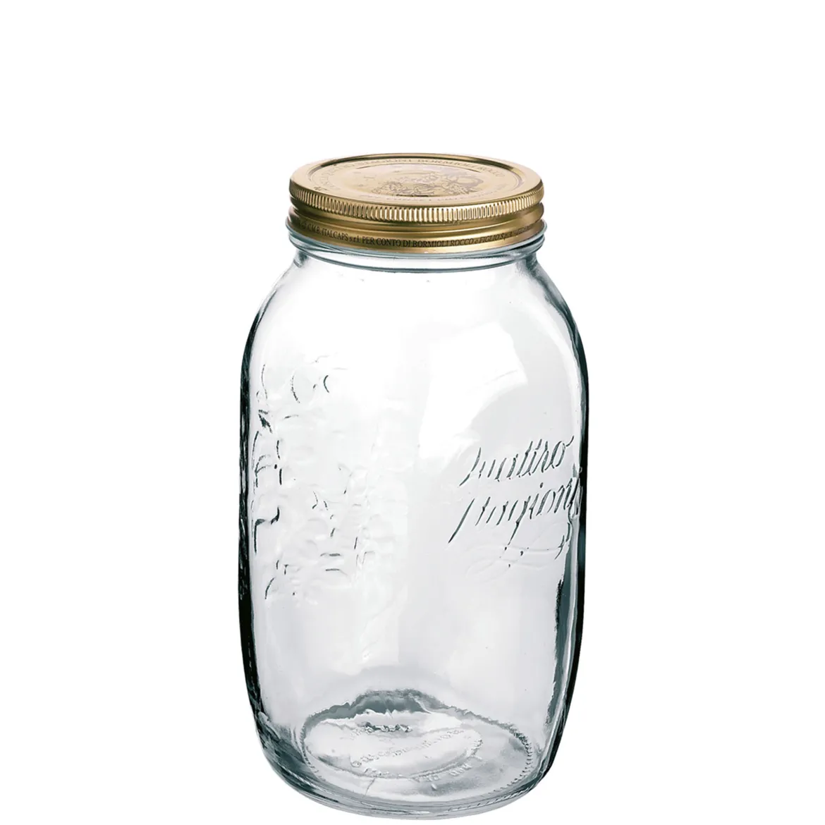 Quattro Stagioni Gläser mit Deckel - Schraubverschluss Glas