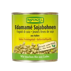 Rapunzel Bio Edamamé Bohnen: Grüne Sojabohnen in der 200g Dose