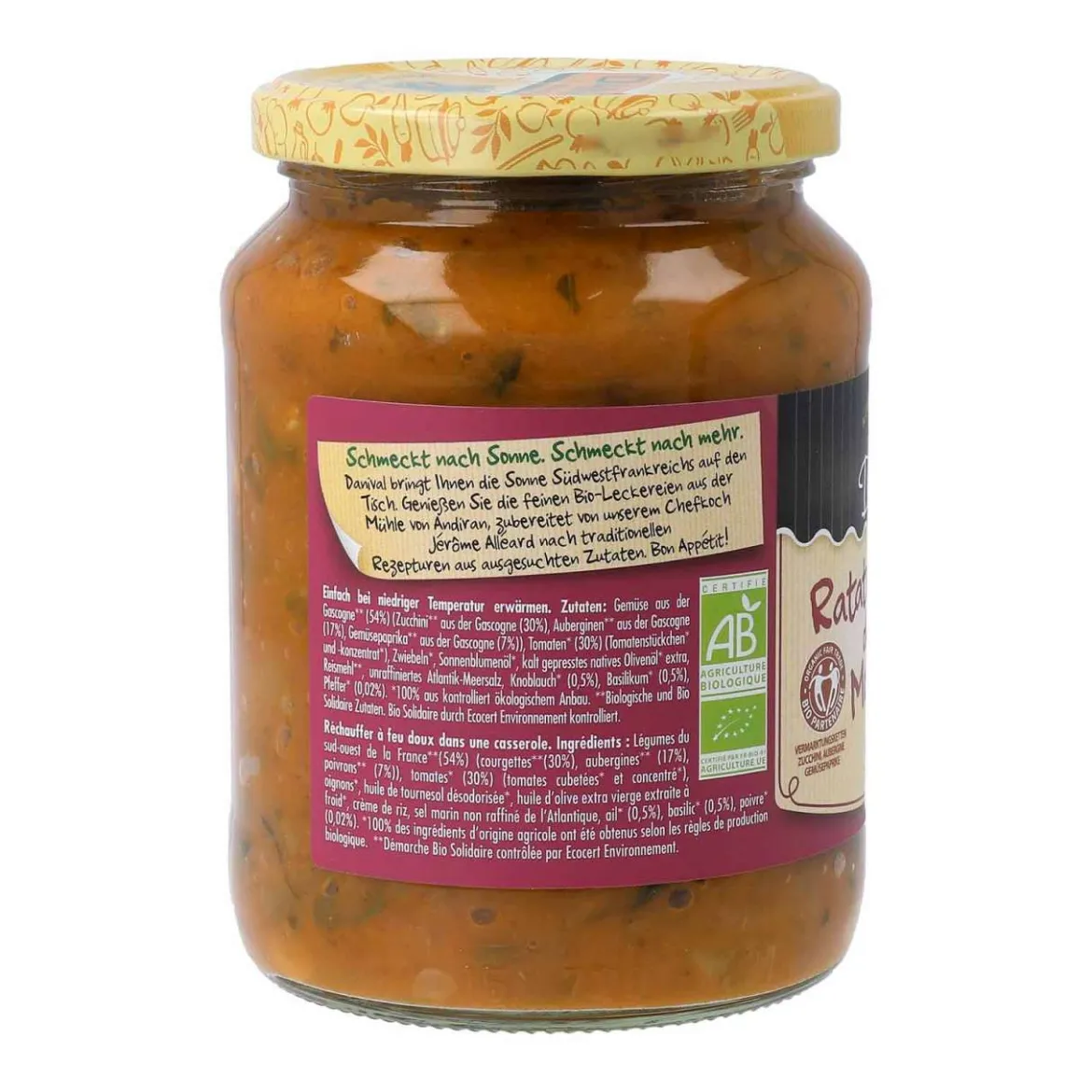 Ratatouille Pasta Sauce fertig im Glas online kaufen