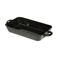 Rechteckige Bratpfanne Emaille zum Braten & Backen