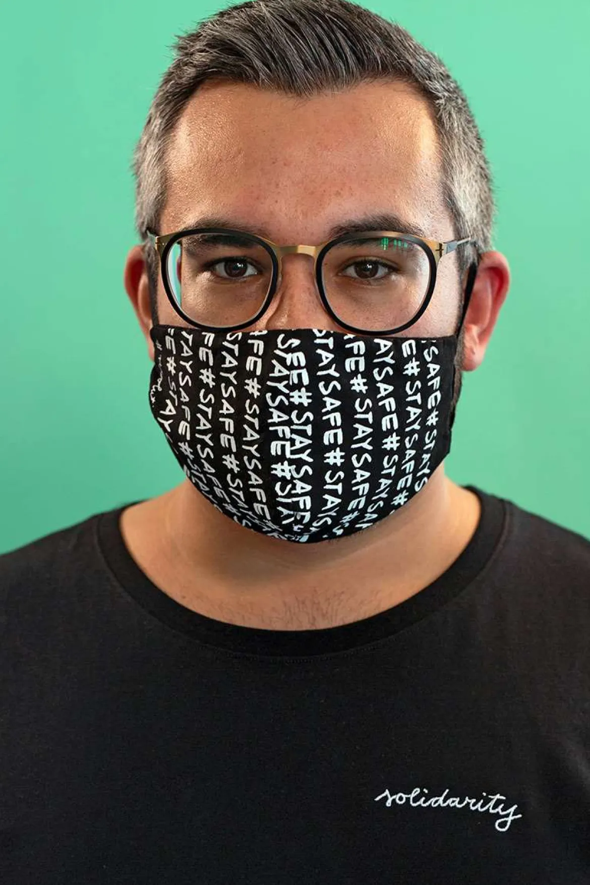 Recolution Maske: Mund-Nasenmaske aus Bio Baumwolle