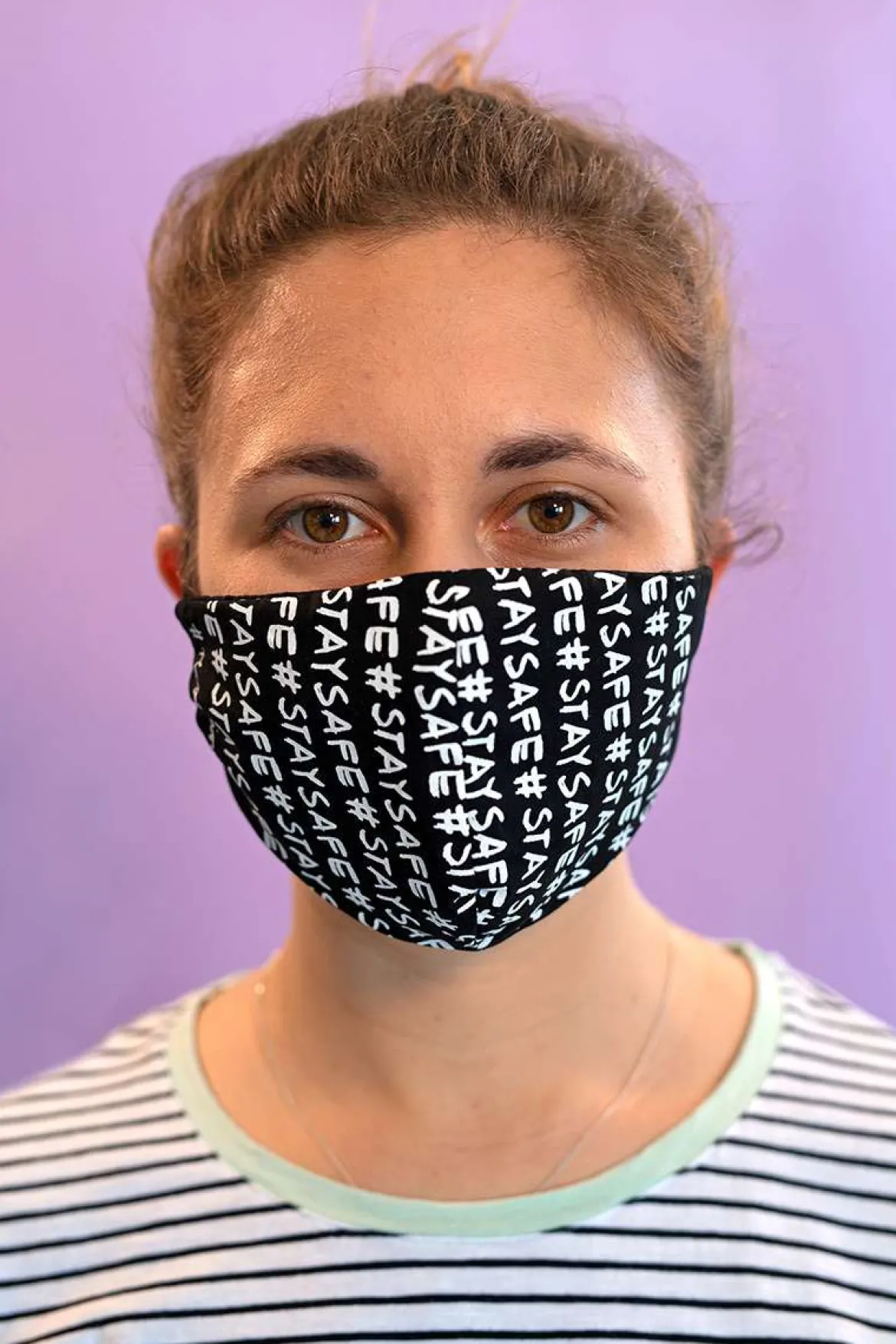 Recolution Maske: Mund-Nasenmaske aus Bio Baumwolle
