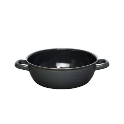 Riess Schmorpfanne 20/24/28 cm dark grey und lemon
