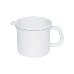 RIESS Schnabeltopf weiß aus Emaille - 3 Größen