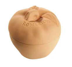 Römertopf Apfelbräter für Bratapfel mit Marzipan im Ofen