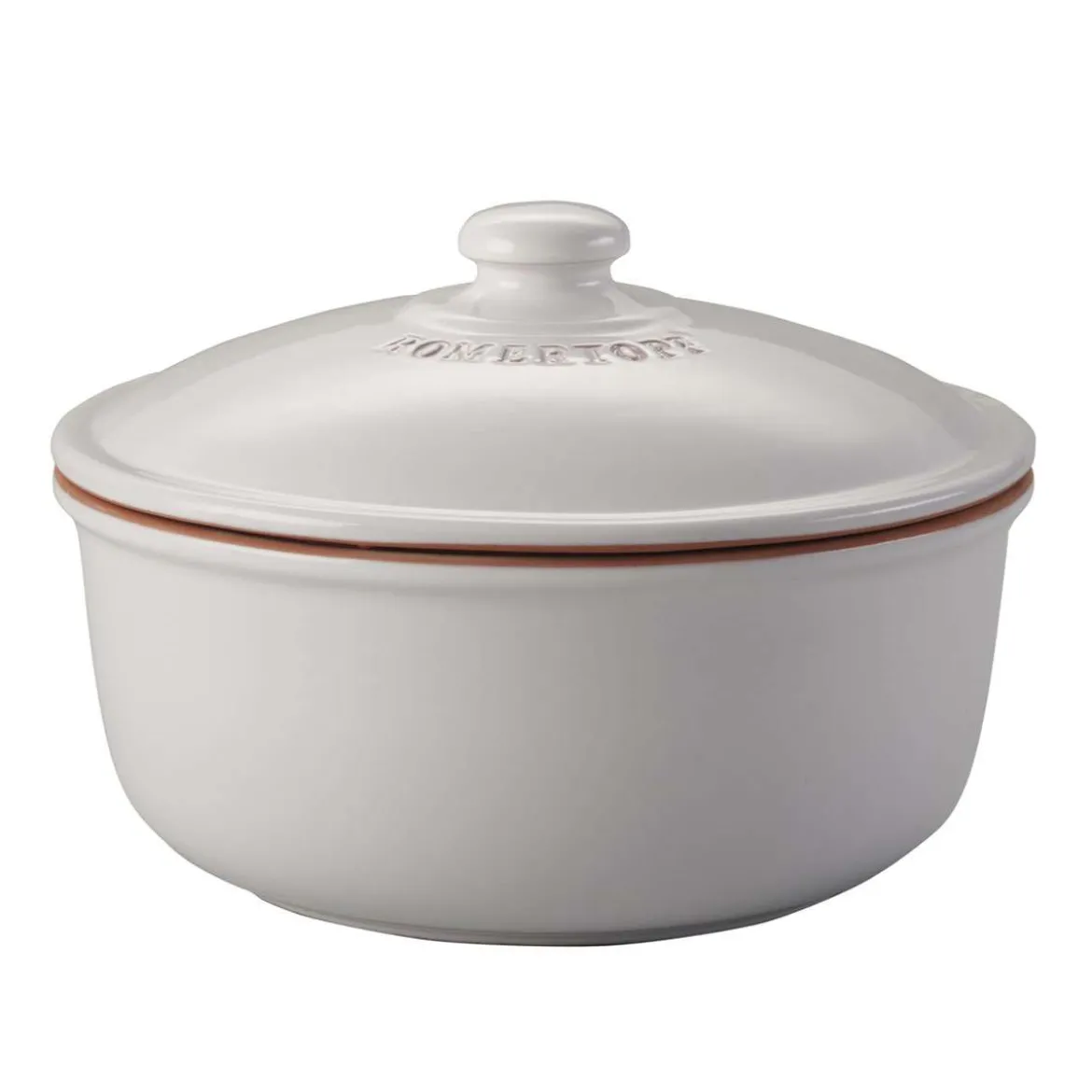 Römertopf Brot Back Topf weiß: idealer Top für Brot backen