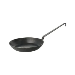 Robuste Turk schmiedeiserne Bratpfanne mit hohem Rand