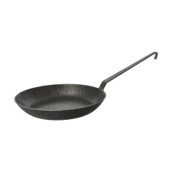 Robuste Turk schmiedeiserne Bratpfanne mit hohem Rand