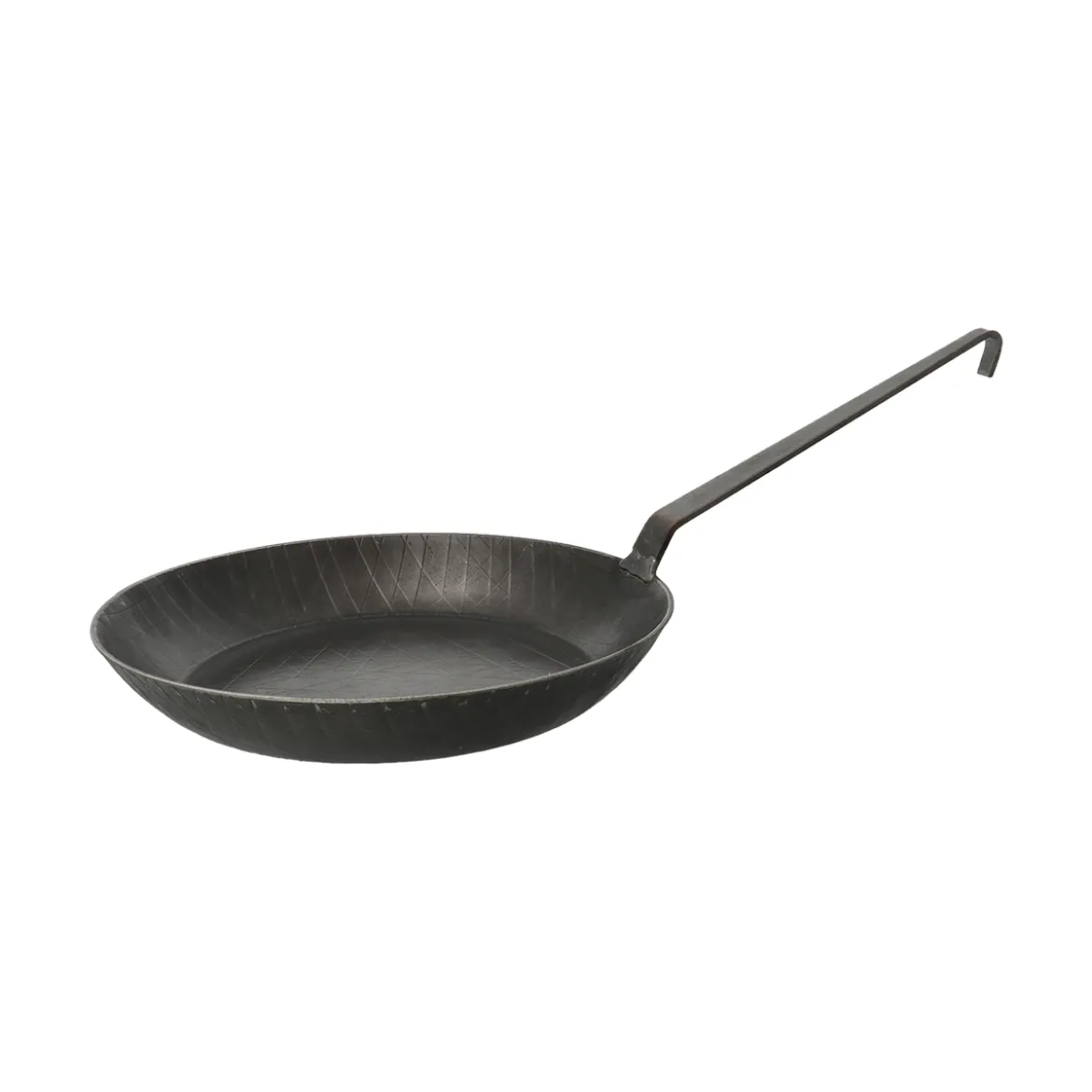 Robuste Turk schmiedeiserne Bratpfanne mit hohem Rand