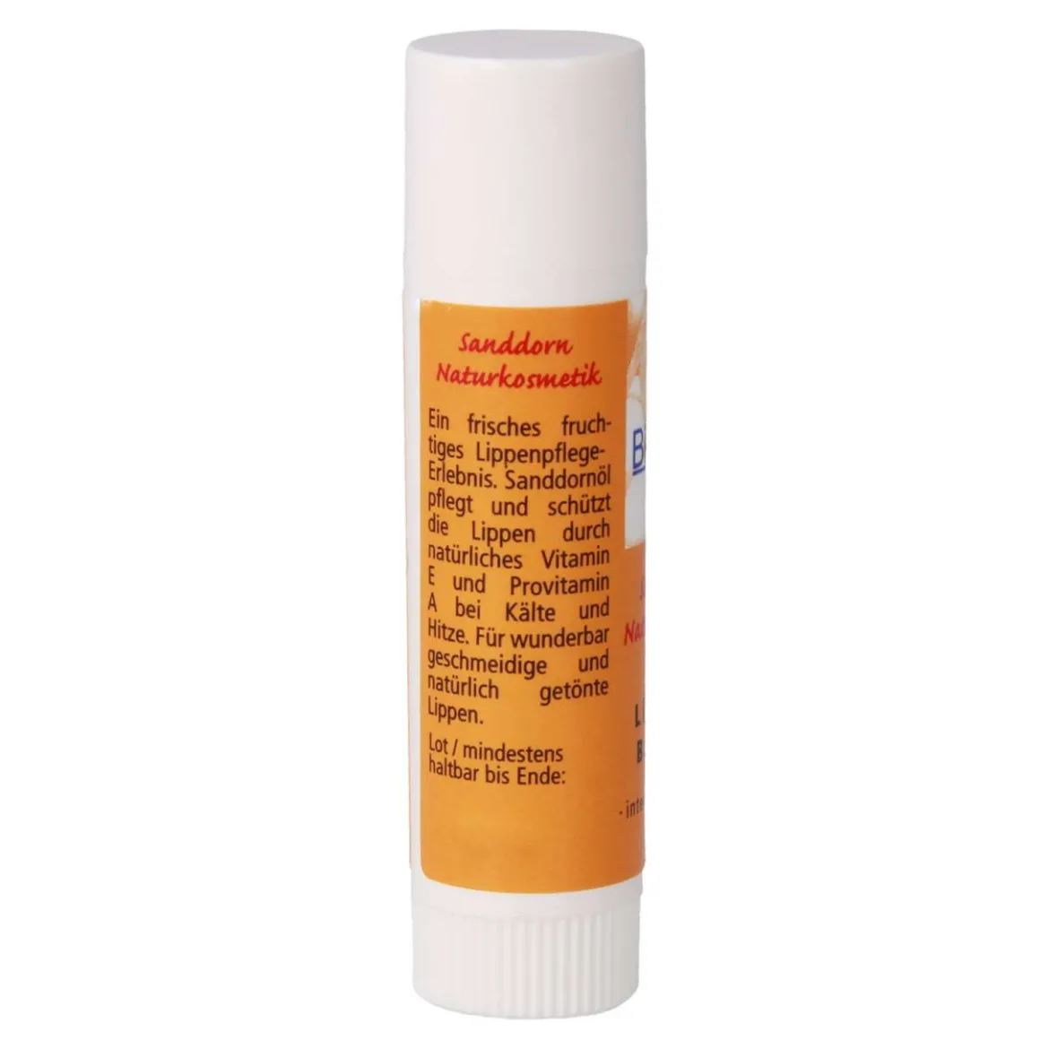Sanddorn Lippenbalsam - Pflege für trockene Lippen