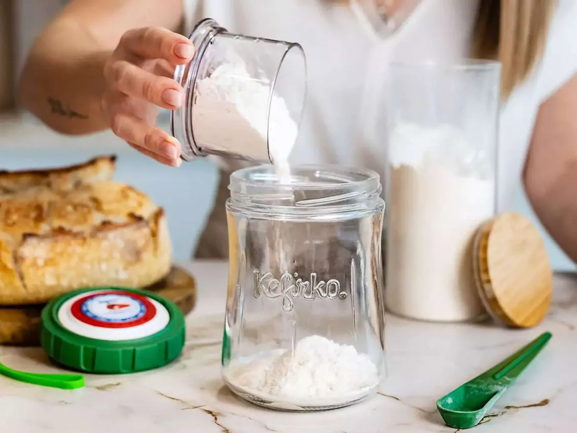 Sauerteig Fermentierer: Brotbacken leicht gemacht mit Gärglas