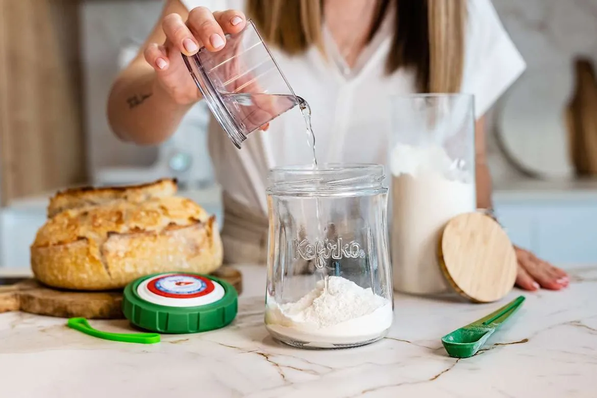 Sauerteig Fermentierer: Brotbacken leicht gemacht mit Gärglas