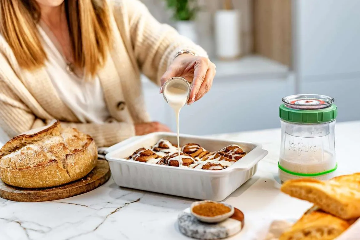 Sauerteig Fermentierer: Brotbacken leicht gemacht mit Gärglas