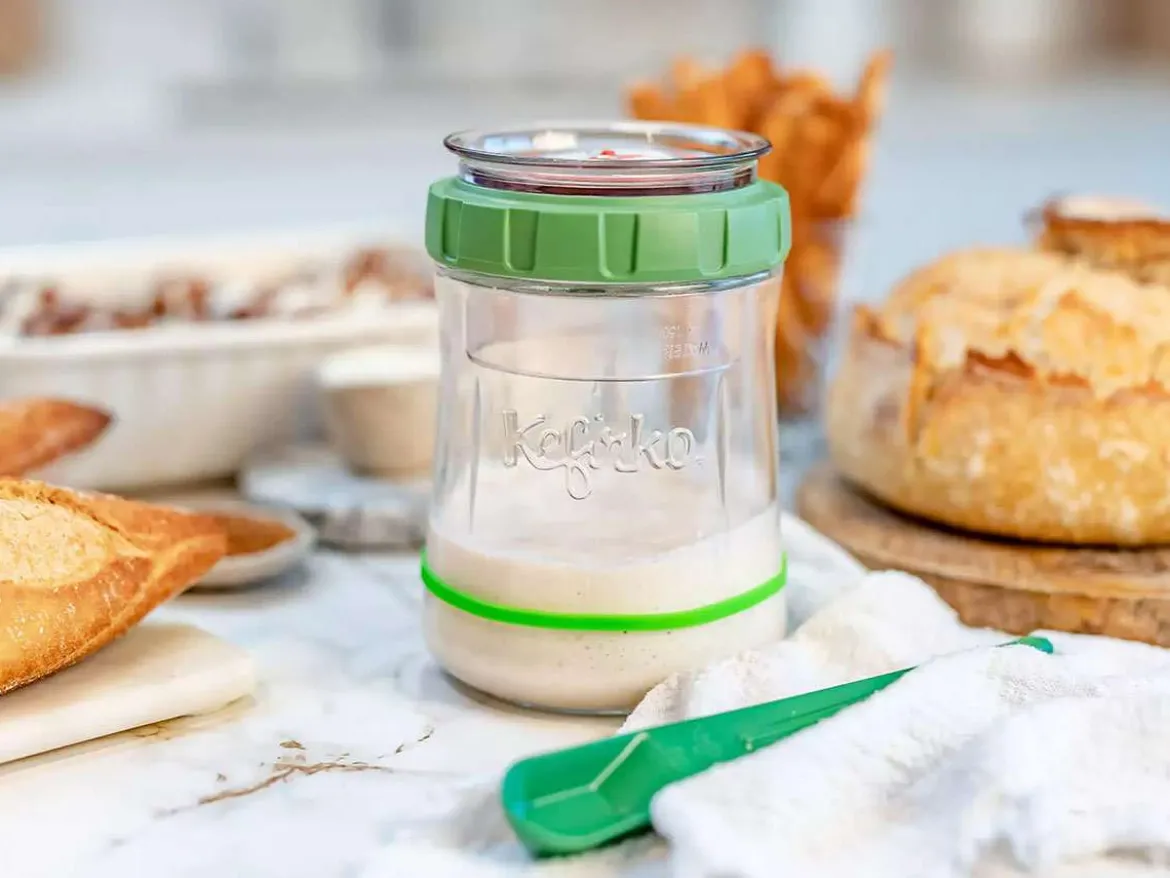 Sauerteig Fermentierer: Brotbacken leicht gemacht mit Gärglas