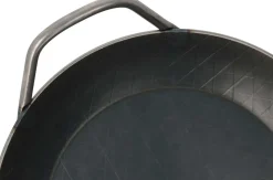 Schmiedeeisen-Pfanne Turk mit hohem Rand zum Braten & Kochen