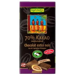 Schokolade Edelbitter Rapunzel: glutenfreier Genuss mit 70% Kakao