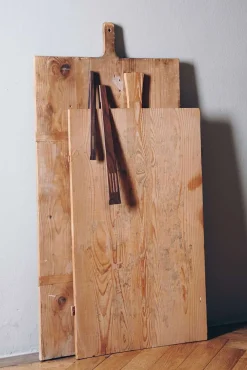 Sehr elegante Kochzange Holz von Side by Side