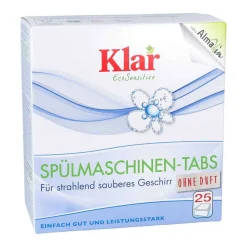Spülmaschinen Tabs ohne Duftstoffe