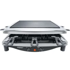 Steba RC 3 plus Chrom: Raclettegrill und Natursteingrill