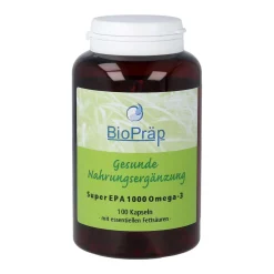 Super EPA 1000 Omega 3 Kapseln mit essentiellen Fettsäuren