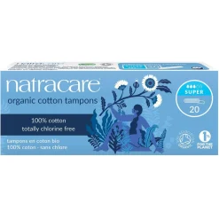 Tampons Super, 20 er Packung - Natracare Naturprodukt