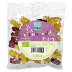 Teddy vegane Fruchtgummis in fünf Sorten