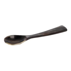 Teelöffel klein aus Horn fürs Frühstücksei, 12 cm