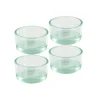 Teelichtglas 4er Set - Teelichthalter