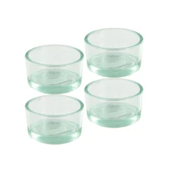 Teelichtglas 4er Set - Teelichthalter