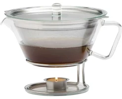 Teewärmer für Trendglas Teekanne Solo, Globe mit Teelicht