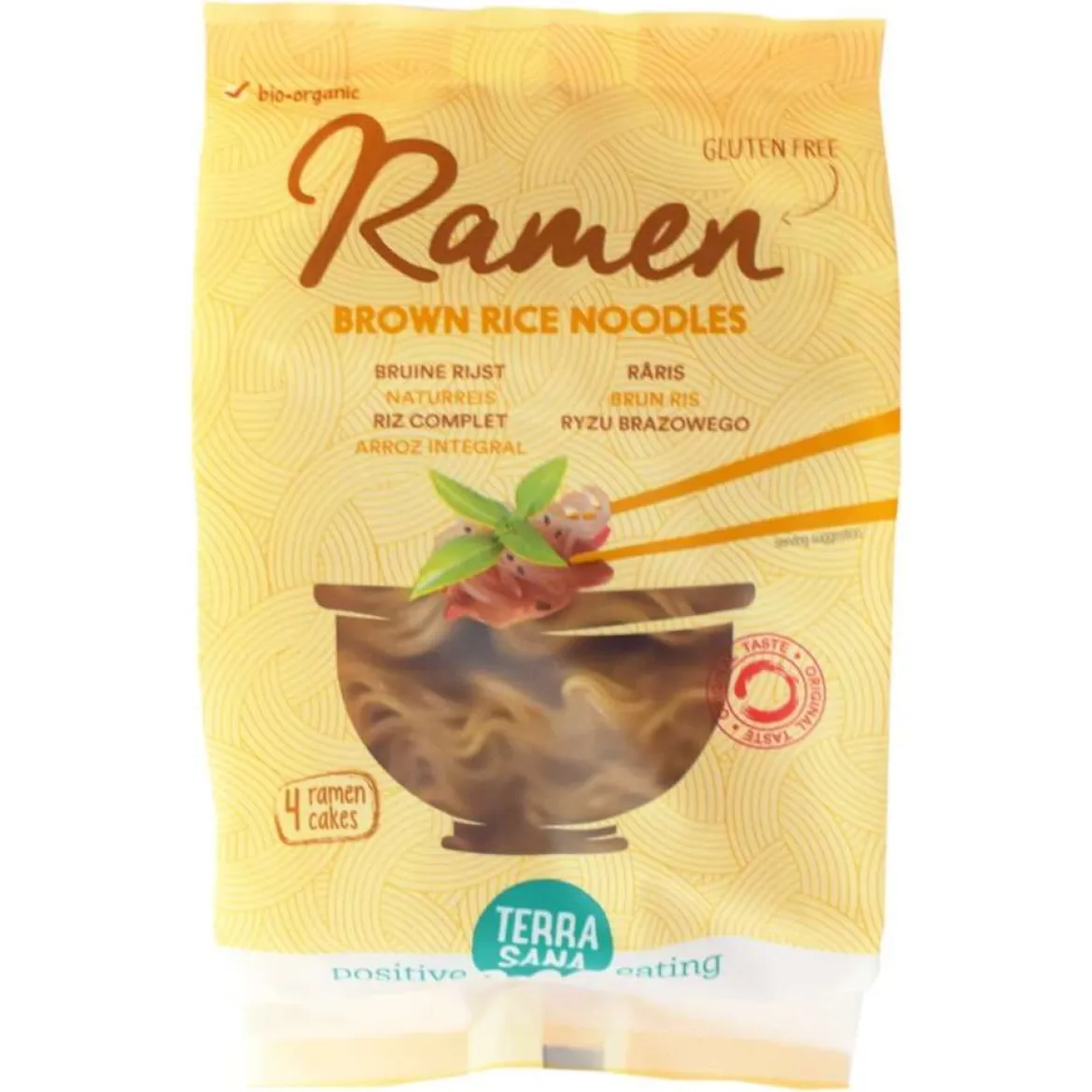 Terrasana glutenfreie Ramen Nudeln in Bio-Qualität