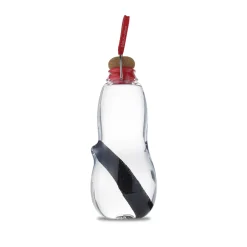 Trinkflasche mit Wasserfilter Binchotan Aktivkohle filtert Chlor