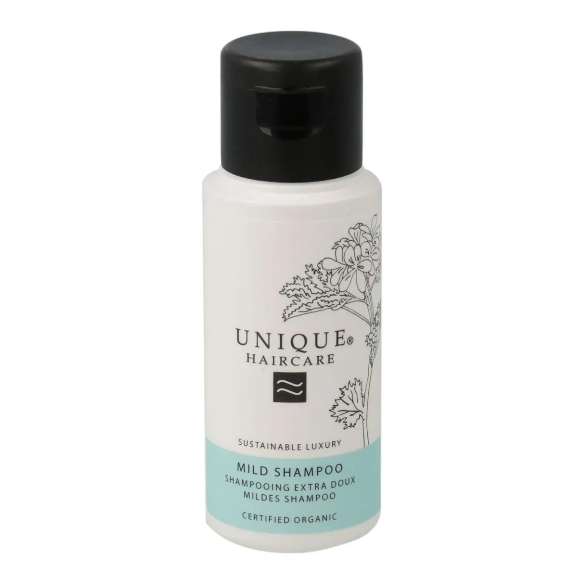 Unique Mildes Shampoo für jeden Tag & auf Reisen - 50 ml