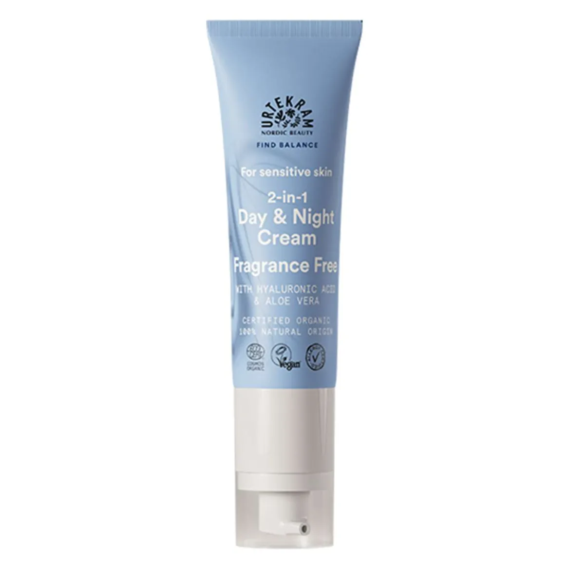 Urtekram Fragrance Free 2 in 1 Day & Night Cream