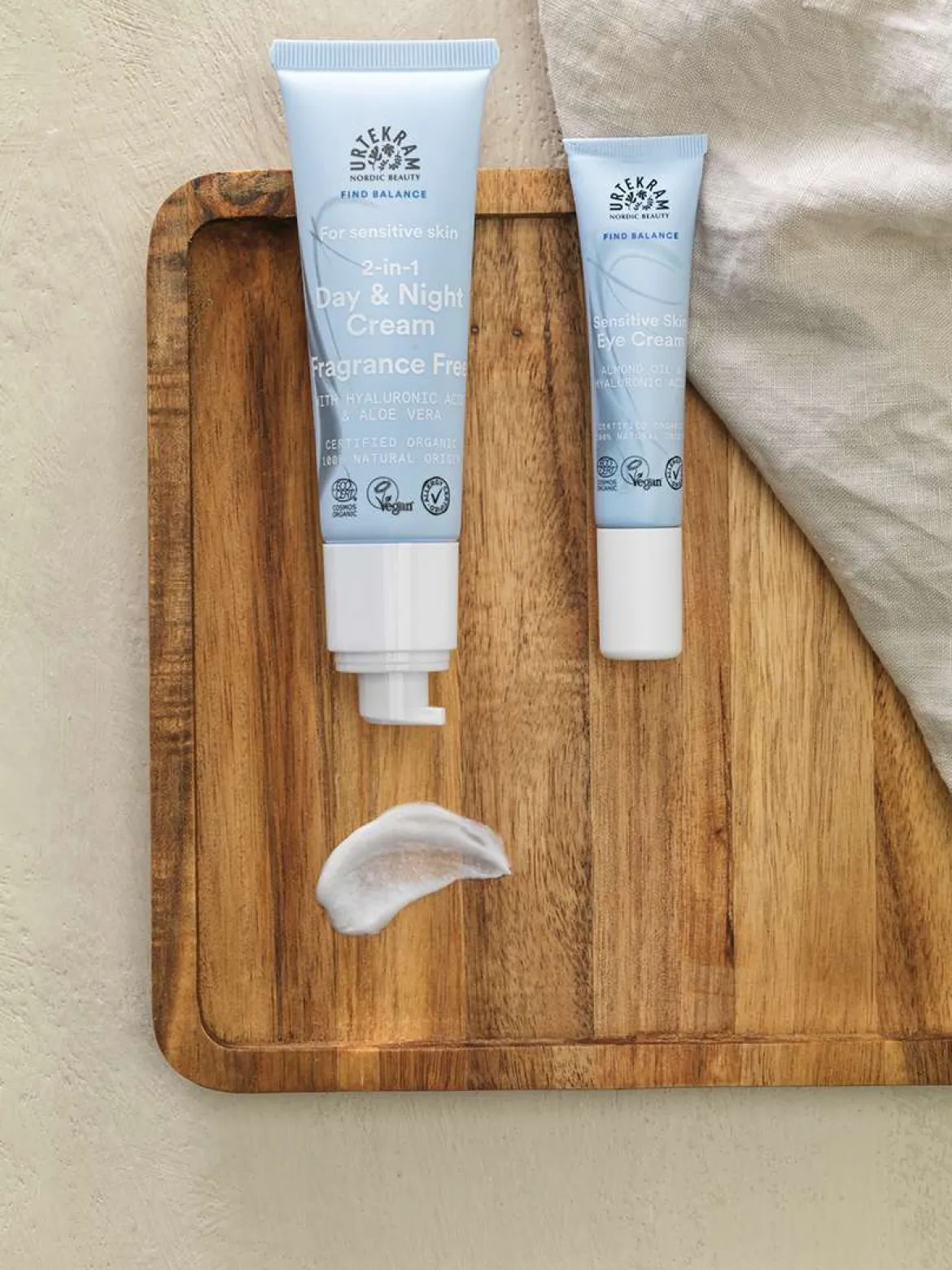 Urtekram Fragrance Free 2 in 1 Day & Night Cream