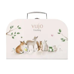 Vujo Baby Erstausstattungskoffer mit 6 Babypflegeprodukten