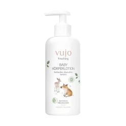 Vujo Baby Körperlotion: parfümfreie Babypflege-Creme