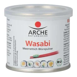 Wasabi Pulver kaufen, anrühren und zu Sushi genießen
