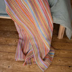 Waschbare Kuscheldecke Rio: ideal als bunte Tagesdecke