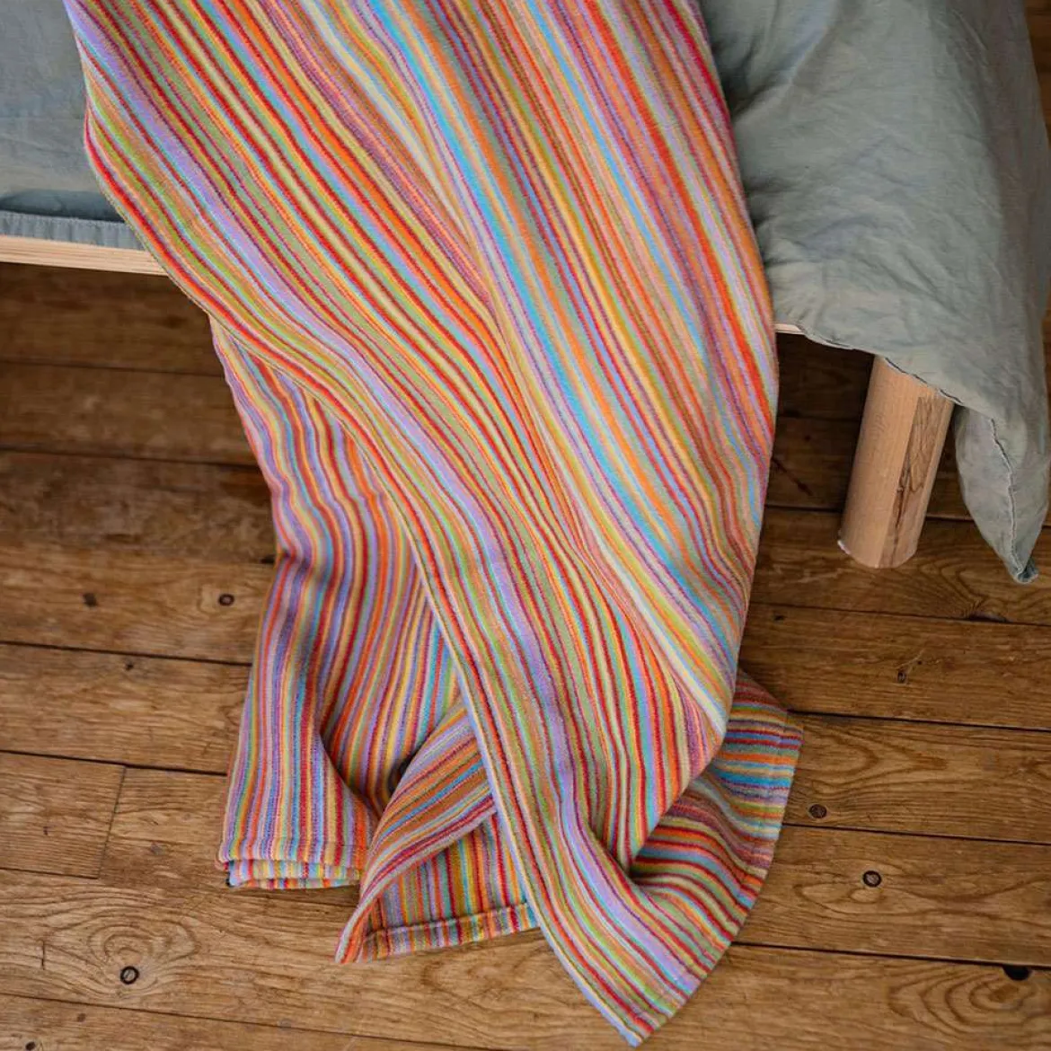 Waschbare Kuscheldecke Rio: ideal als bunte Tagesdecke