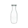 WECK Glaskaraffe 1000 ml mit Glasdeckel – 6 Stück
