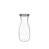WECK Glaskaraffe 500 ml mit Glasdeckel – 6 Stück