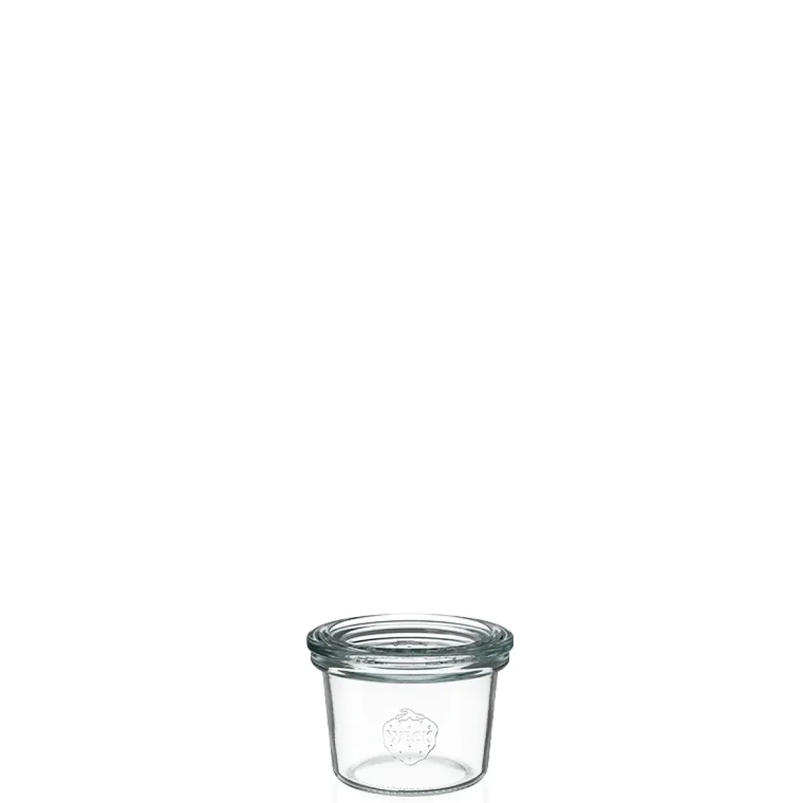 Weck Mini Sturzglas 80 ml / 160 ml mit Glasdeckel - 12 Stück