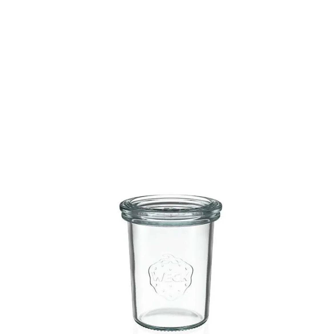Weck Mini Sturzglas 80 ml / 160 ml mit Glasdeckel - 12 Stück