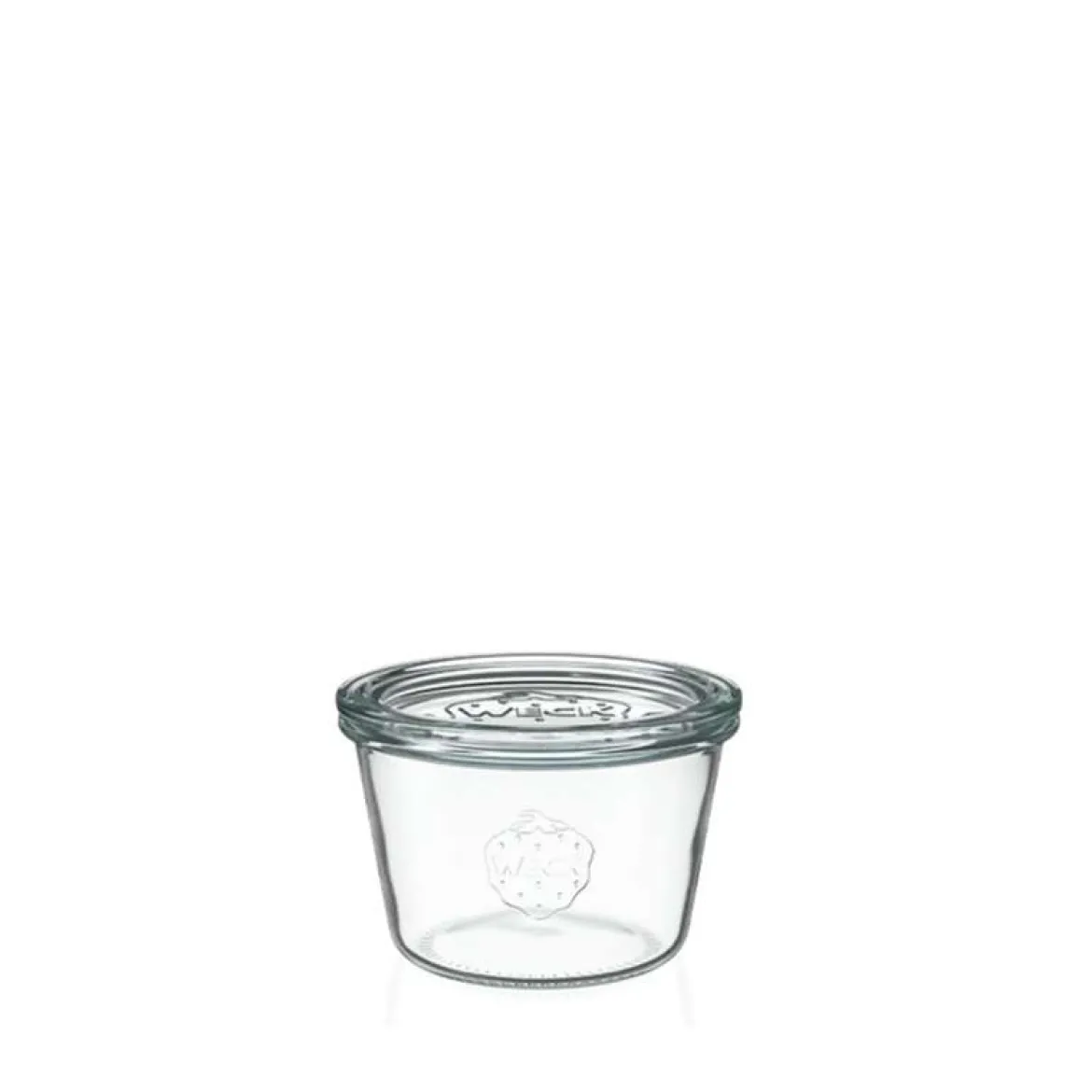 WECK Sturzglas 45 ml mit Glasdeckel – 12 Stück