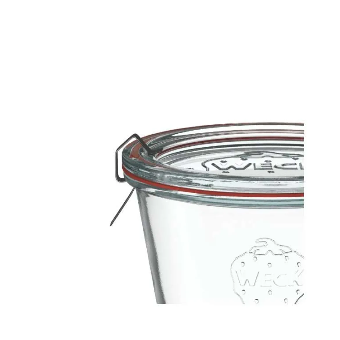 WECK Sturzglas 45 ml mit Glasdeckel – 12 Stück