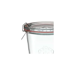 WECK Sturzglas 580 ml mit Glasdeckel – 6 Stück
