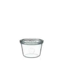 WECK Sturzglas 370 ml mit Glasdeckel – 6 Stück